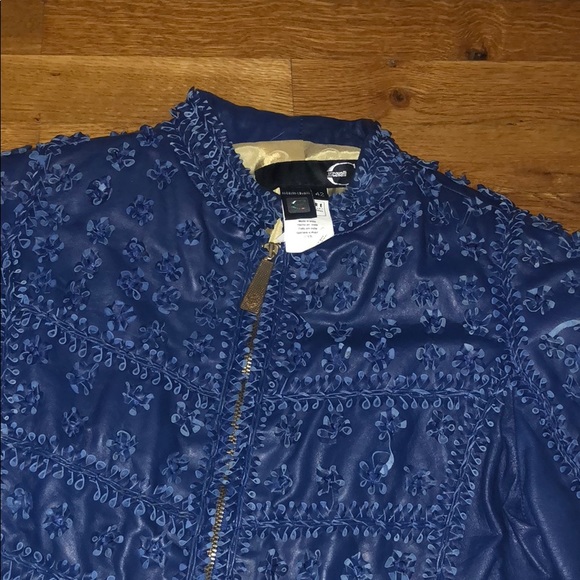 Roberto cavalli leather jacket - Picture 2 of 2